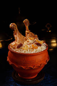 Chicken Yakhni Biryani [Serves 2]
