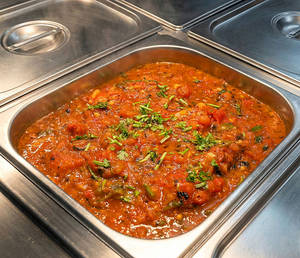 Special Bhaji Vati - Tomato Chutney
