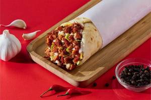 Fiery Schezwan Chicken Shawarma