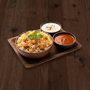 Soya Chunks Biryani