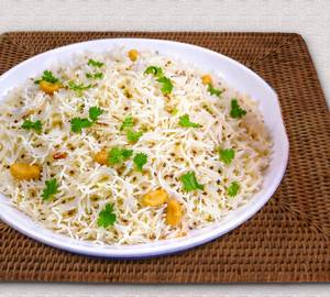 Jeera Rice With Dal Tadka