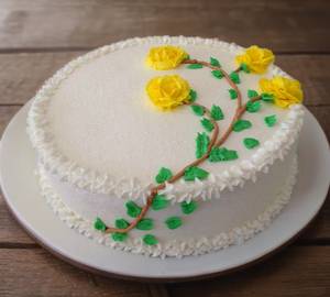 Flower Design Ferrero Rocher Chocolate Cake