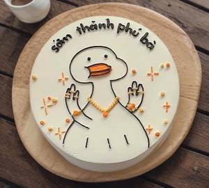 Girls Design Mango Cake