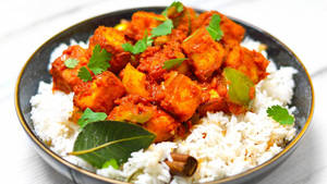 Chilli Paneer Rice Bowl