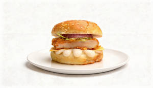 Fat Tiger Crispy Chicken Burger