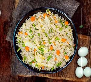 Chicken egg fried rice