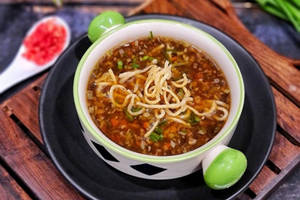 Chicken Desi Manchow Soup (300 Ml)