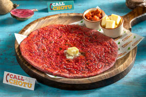 Beetroot Paneer Parantha