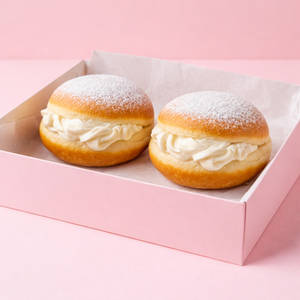 Sweet Duo Box Cream Cheese Bomboloni