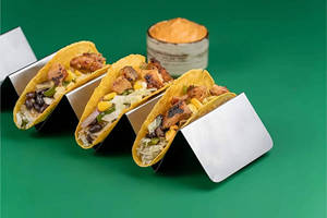 Grilled BBQ Chicken Taco