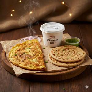 Egg Omlette+ 2 Paratha