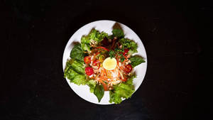 Papaya Peanut Kuchumber Salad