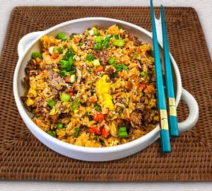 Beef Fried Rice With Chilli Beef