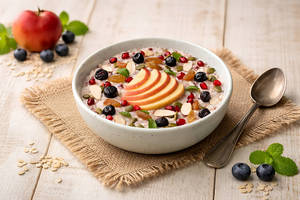 Apple Berry Crisp Oatmeal