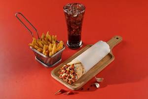 Chicken Shawarma, Starter & Drinks Combo.