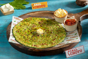 Palak Paneer Parantha