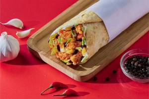 Smoky BBQ Paneer Shawarma