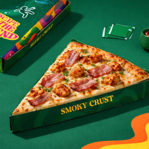 Bacon States Giant Pizza Slice (24 cm)