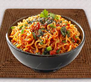 Schezwan Egg Fried Noodles