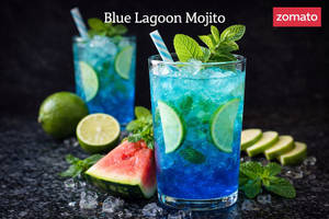 Blue Lagoon Mojito