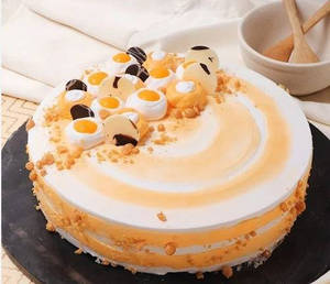 Eggless Classic Butterscotch Cake [500 Grams]