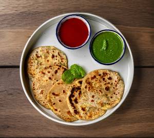 2 Pudina Paratha