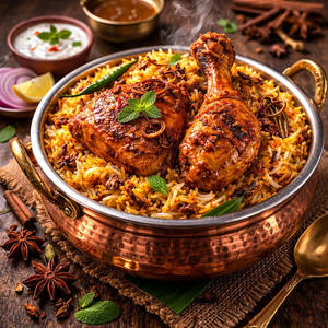 Chicken Dum Biryani- Full