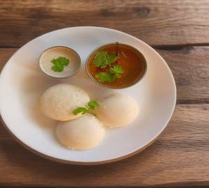 Idally + Sambar +chadni