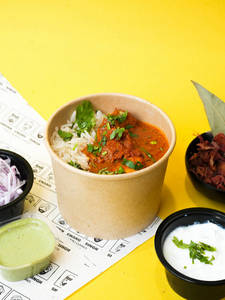 Butter Chicken Rice Bowl