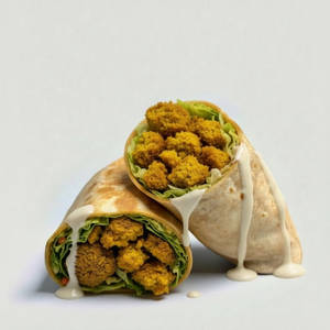 Loaded Falafel Shawarma