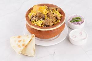 Mutton Dum Handi Biryani 4pcs