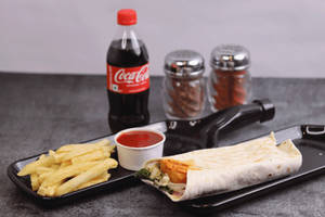 Crispy Paneer Wrap Meal
