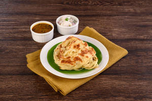 1 Nool Paratha With Salna