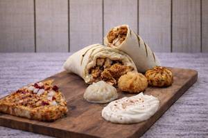 Chicken Shawarma + Momos