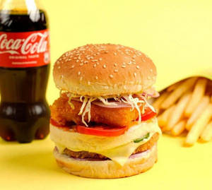 Veg Maharaja Burger Meal