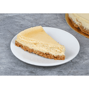 New York Style Cheesecake Slice