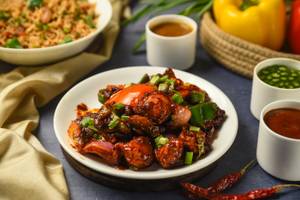 Chilli Mushroom (dry)
