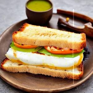 Boiled Egg Grilled Sandwich