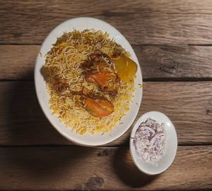 Chicken Biryani [Full]+Salad