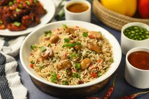 Veg Mushroom Fried Rice