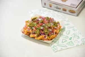 Veg Cheesy Jelapenos Peri-peri Fries