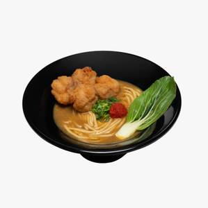 Fried Chicken Curry Ramen