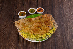 Ghee Onion Rava Masala Dosa