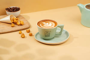 Popcorn Latte Hot