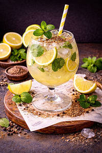 Home-made Masala Lemonade