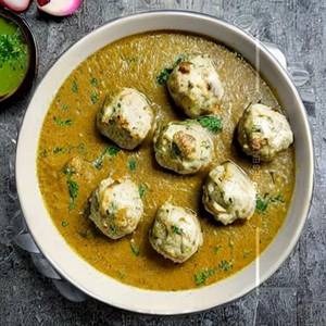 Makhmali Malai Kofta (white Gravy)