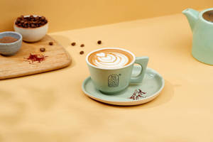 Saffron Latte Hot