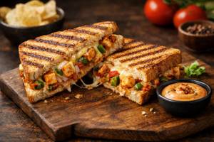 Paneer Loaded Sandwich