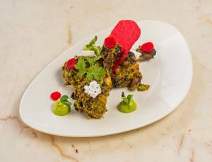Chicken Chana Dhaniya Tangadi Kebab