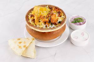 Chicken Tikka Dum Handi Biryani Full